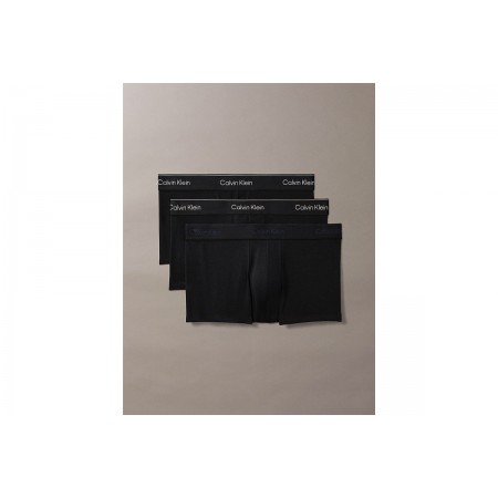 Calvin Klein Icon Cotton Stretch Low Rise Εσώρουχο Boxer 3-Τεμάχια 