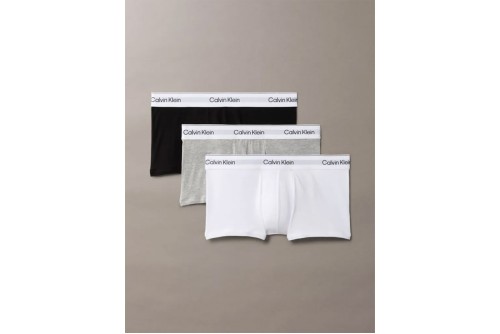 Calvin Klein Icon Cotton Stretch Low Rise Εσώρουχο Boxer 3-Τεμάχια (LV00NB4389 MP1)