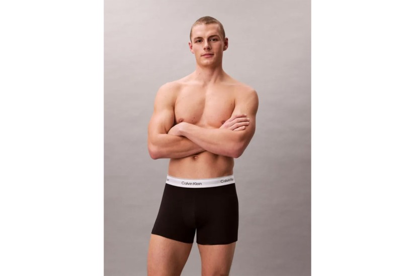 Calvin Klein Icon Cotton Stretch Ανδρικά Εσώρουχα Boxer 3-Τεμάχια