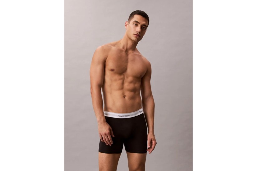 Calvin Klein Icon Cotton Stretch Ανδρικά Μποξεράκια 3-Τεμάχια