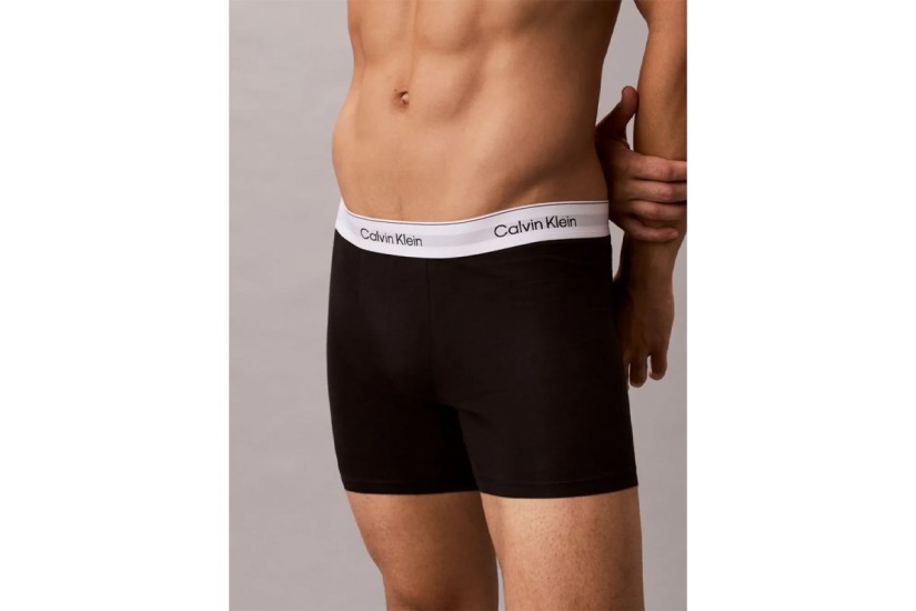 Calvin Klein Icon Cotton Stretch Ανδρικά Μποξεράκια 3-Τεμάχια