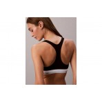 Calvin Klein Icon Cotton Modal Unlined Γυναικείο Bralette Μαύρο, Λευκό