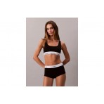 Calvin Klein Icon Cotton Modal Unlined Γυναικείο Bralette Μαύρο, Λευκό