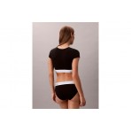 Calvin Klein T-Shirt Icon Cotton Modal Bralette Γυναικείο (LV00QF8495 UB1)