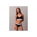 Calvin Klein Icon Cotton Modal Γυναικείο Εσώρουχο String Μαύρο, Λευκό
