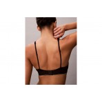 Calvin Klein Graphic Monogram Microfibre Γυναικείο Bralette Μαύρο