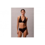 Calvin Klein Graphic Monogram Microfibre Γυναικείο Bralette Μαύρο