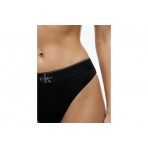 Calvin Klein Graphic Monogram Microfibre Γυναικείο Εσώρουχο Σλιπ Μαύρο