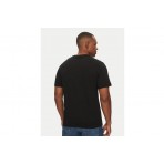 Calvin Klein Ανδρικό Κοντομάνικο T-Shirt Μαύρο
