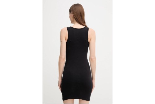 Calvin Klein Logo Graphic Ribbed Φόρεμα Mini Γυναικείο (LV044C203G UB1)