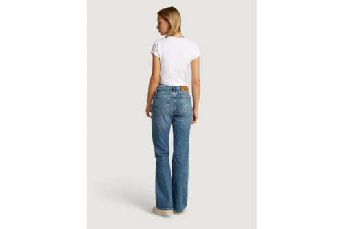 Calvin Klein Monogram Slim Fit Crop Top Κοντομάνικο Γυναικείο (LV047AB802 YAA)