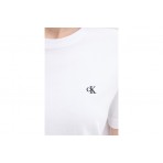 Calvin Klein Γυναικείο Κοντομάνικο T-Shirt Λευκό