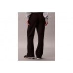 Calvin Klein Cotton Terry Γυναικείο Παντελόνι Φόρμας Μαύρο