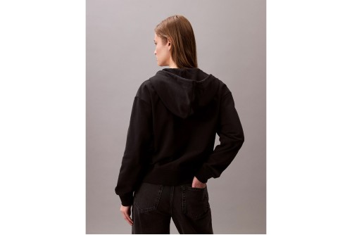 Calvin Klein Monologo French Terry Ζακέτα Βαμβακερή Γυναικεία (LV047B270G UB1)
