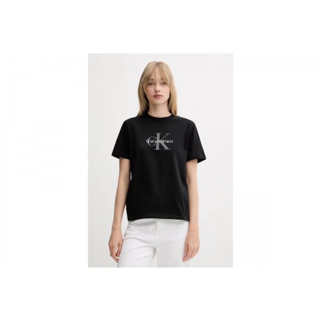 Calvin Klein Monogram Logo T-Shirt Γυναικείο 