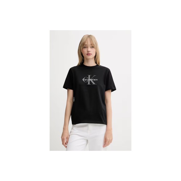 Calvin Klein Monogram Logo T-Shirt Γυναικείο (LV047B865G UB1)