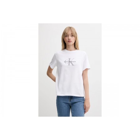 Calvin Klein Monogram Logo T-Shirt Γυναικείο 