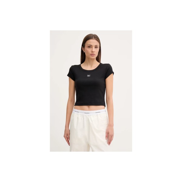 Calvin Klein Cotton Stretch Rib Baby T-Shirt Γυναικείο (LV047C200G UB1)