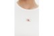 Calvin Klein Cotton Stretch Rib Γυναικεία Αμάνικη Μπλούζα Λευκή