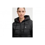 Calvin Klein Monogram Γυναικείο Μπουφάν Puffer Μαύρο