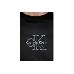 Calvin Klein Cotton Classic Γυναικείo Κοντομάνικο T-Shirt Μαύρο