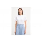 Calvin Klein Cotton Classic Γυναικείo Κοντομάνικο T-Shirt Λευκό