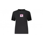 Calvin Klein Cotton Classic Γυναικείο Κοντομάνικο T-Shirt Μαύρο
