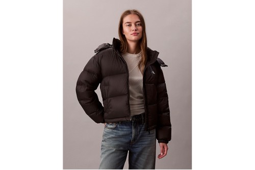 Calvin Klein Short Down Μπουφάν Puffer Γυναικείο (LV047D501G UB1)