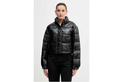 Calvin Klein Shine Cropped Μπουφάν Puffer Γυναικείο (LV047D504G UB1)