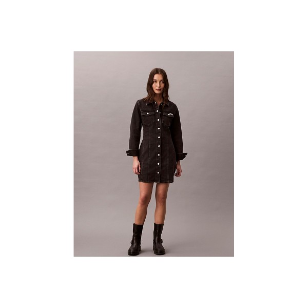 Calvin Klein Denim Shirt Φόρεμα Mini Γυναικείο (LV047D775G 846)