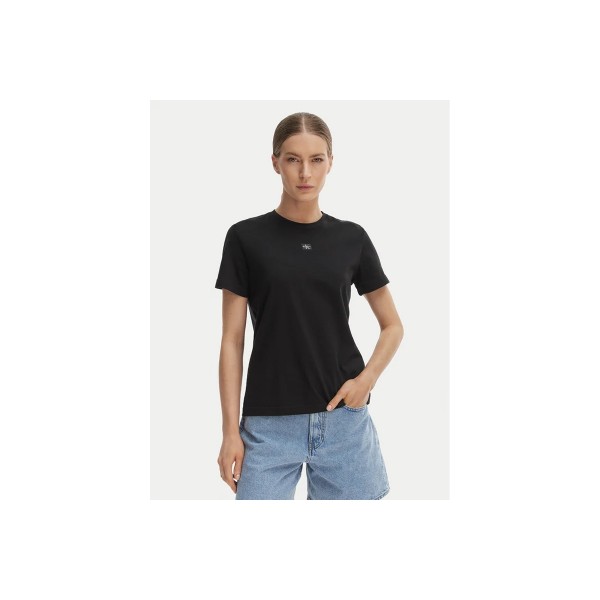 Calvin Klein Woven Label Classic Fit T-Shirt Γυναικείο (LV047F227G UB1)