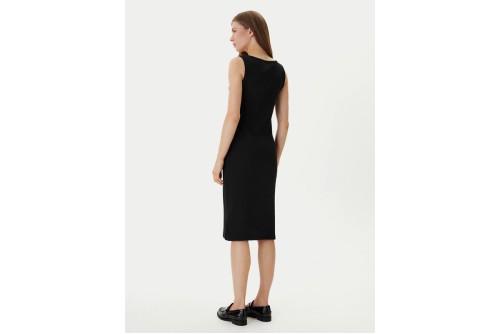 Calvin Klein Baby Rib Φόρεμα Midi Γυναικείο (LV047F257G UB1)