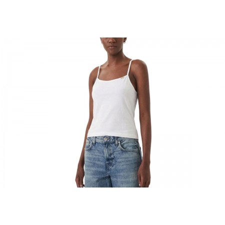 Calvin Klein Cotton Stretch Strap Cami Μπλούζα Αμάνικη Γυναικεία 
