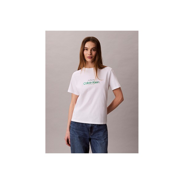 Calvin Klein Classic Nyc Logo T-Shirt Γυναικείο (LV047F810G YAF)