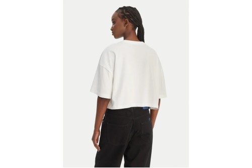 Calvin Klein Boxy Crop Monologo T-Shirt Γυναικείο (LV047F828G YAF)