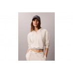 Calvin Klein Cropped Logo Ζακέτα Βαμβακερή Γυναικεία (LV047G252G P4P)