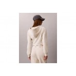 Calvin Klein Cropped Logo Ζακέτα Βαμβακερή Γυναικεία (LV047G252G P4P)