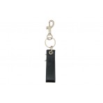 Calvin Klein Monogram Key Fob Μπρελόκ Μαύρο, Ασημί