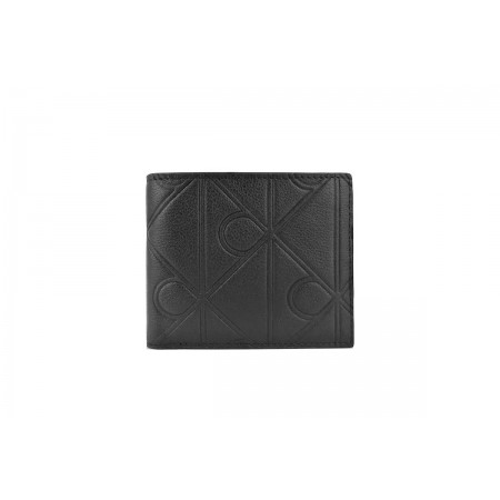 Calvin Klein Full-Grain Leather Rfid Billfold Πορτοφόλι 