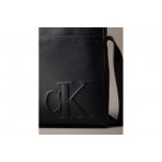 Calvin Klein Embossed Monogram Logo Τσαντάκι Χιαστί - Ώμου (LV04D3248G UB1)