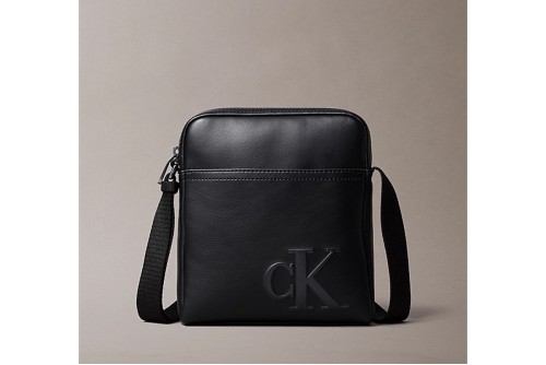 Calvin Klein Embossed Monogram Logo Τσαντάκι Χιαστί - Ώμου (LV04D3248G UB1)