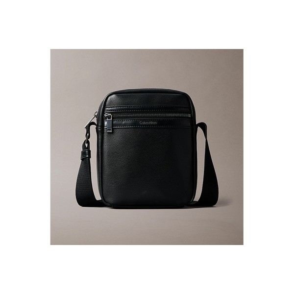 Calvin Klein Textured Zip Τσαντάκι Χιαστί - Ώμου (LV04D3264G UB1)