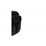 Calvin Klein Webbing Strap Slim Τσαντάκι Χιαστί - Ώμου Μαύρο