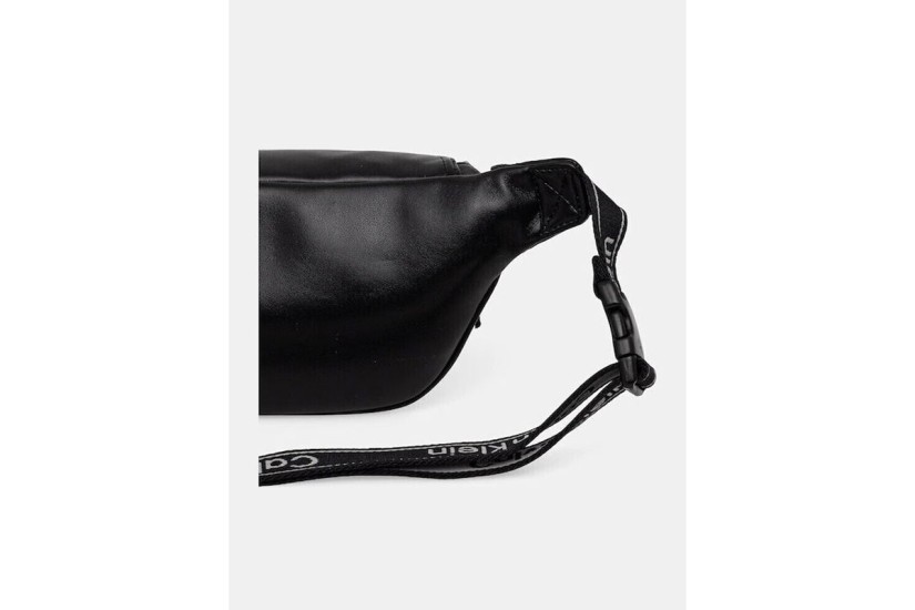 Calvin Klein Bold Logo Webbing Τσαντάκι Μέσης Μαύρο
