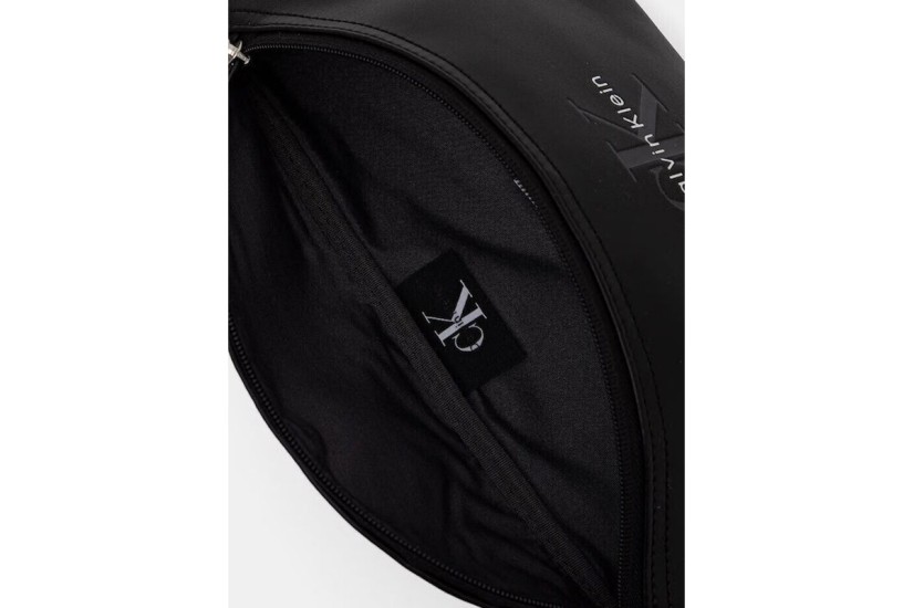 Calvin Klein Bold Logo Webbing Τσαντάκι Μέσης Μαύρο