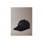 Calvin Klein Monogram Woven Patch Καπέλο Strapback Μαύρο