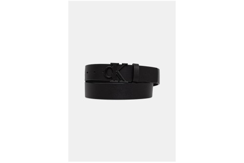 Calvin Klein Leather Monogram Logo Ζώνη Casual (LV04D7091G V8N)