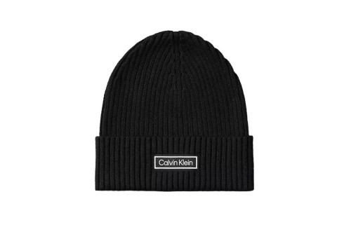 Calvin Klein Cotton Cashmere Blend Σκουφάκι Χειμερινό (LV04D8053G UB1)