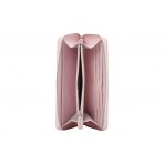 Calvin Klein Bold CK Long Zip Γυναικείο Πορτοφόλι Ροζ