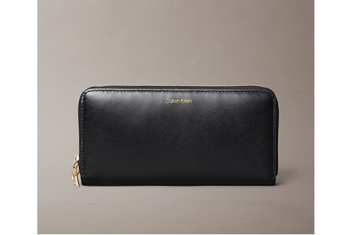 Calvin Klein Monogram Hardware Long Zip Πορτοφόλι (LV04F1093G UB1)